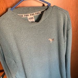 Victoria Secret PINK- mock turtle neck crew neck